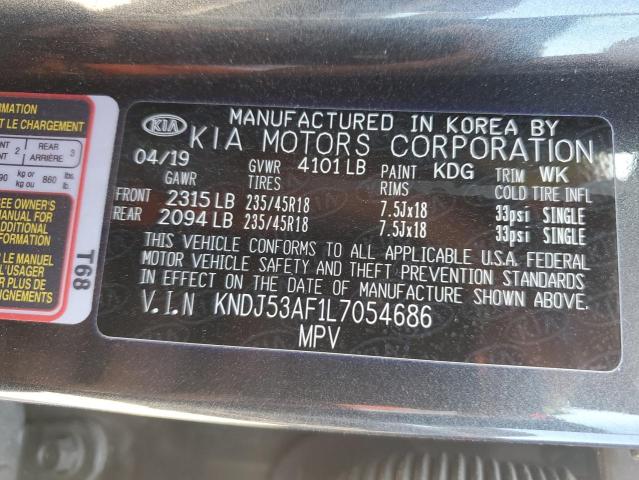 2020 KIA SOUL GT-LI - KNDJ53AF1L7054686