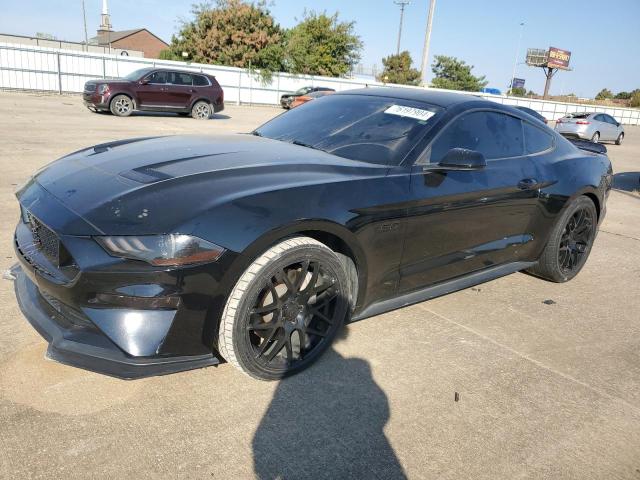 FORD MUSTANG GT 2019 black  gas 1FA6P8CF8K5112500 photo #1