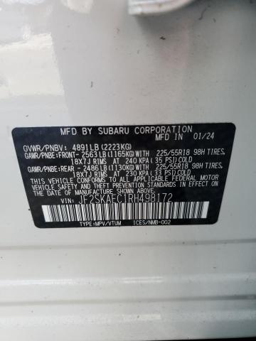 2024 SUBARU FORESTER S - JF2SKAEC1RH498172