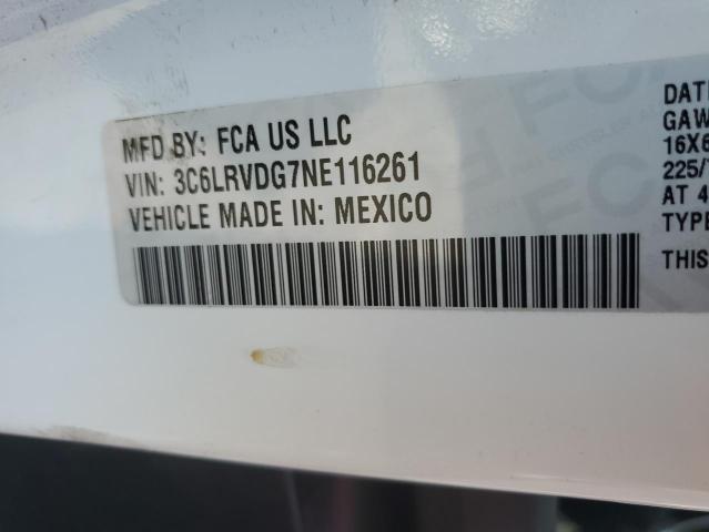 VIN 3C6LRVDG7NE116261 2022 RAM ALL MODELS no.13