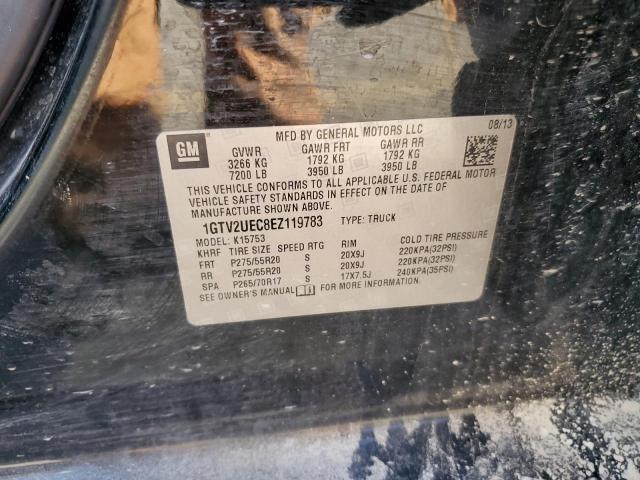 VIN 1GTV2UEC8EZ119783 2014 GMC Sierra, K1500 Sle no.12