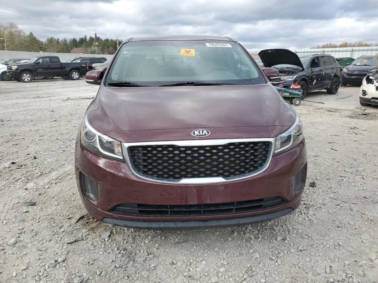 Lot #2962645866 2017 KIA SEDONA LX