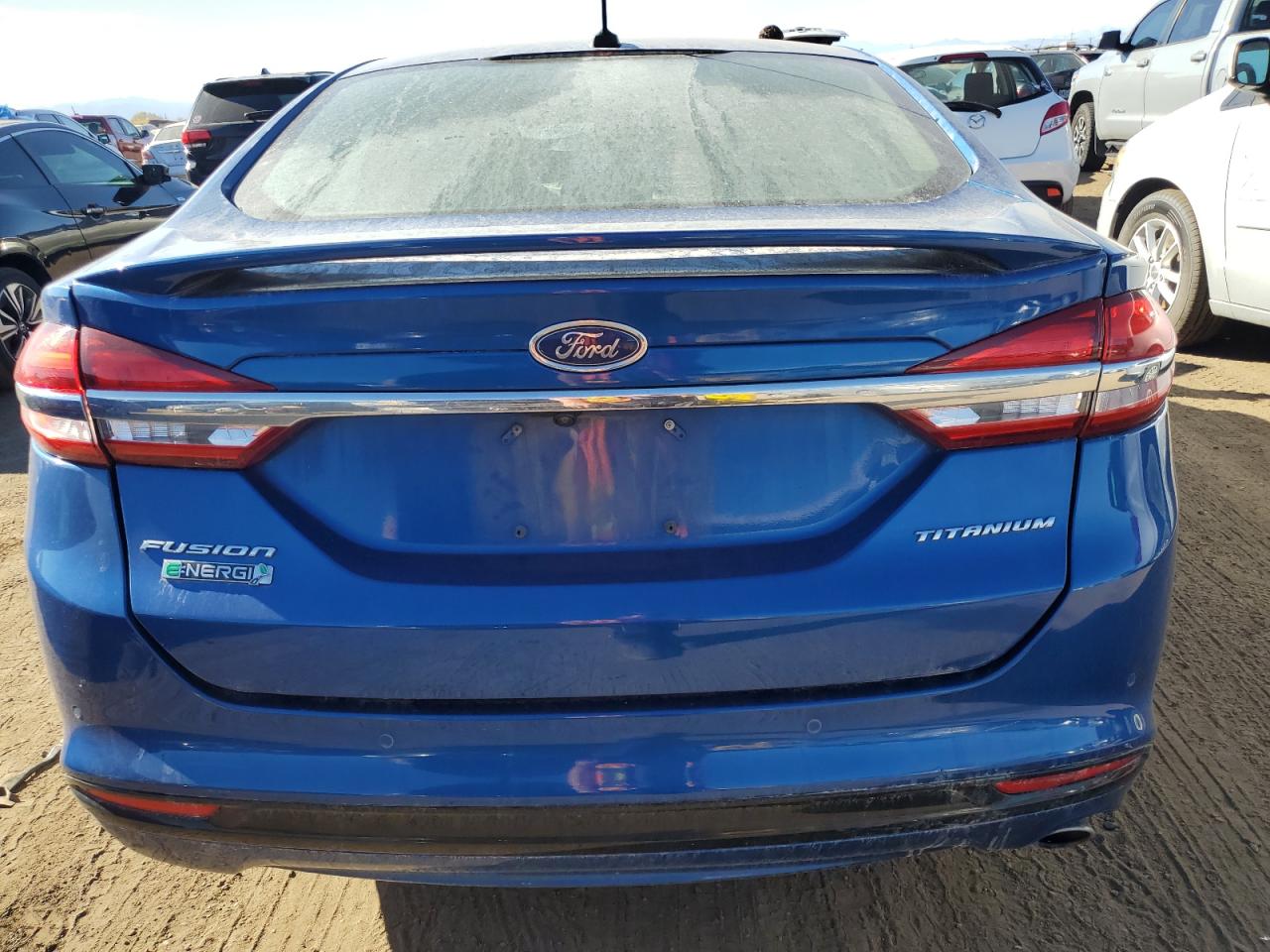 Lot #3004365772 2017 FORD FUSION TIT