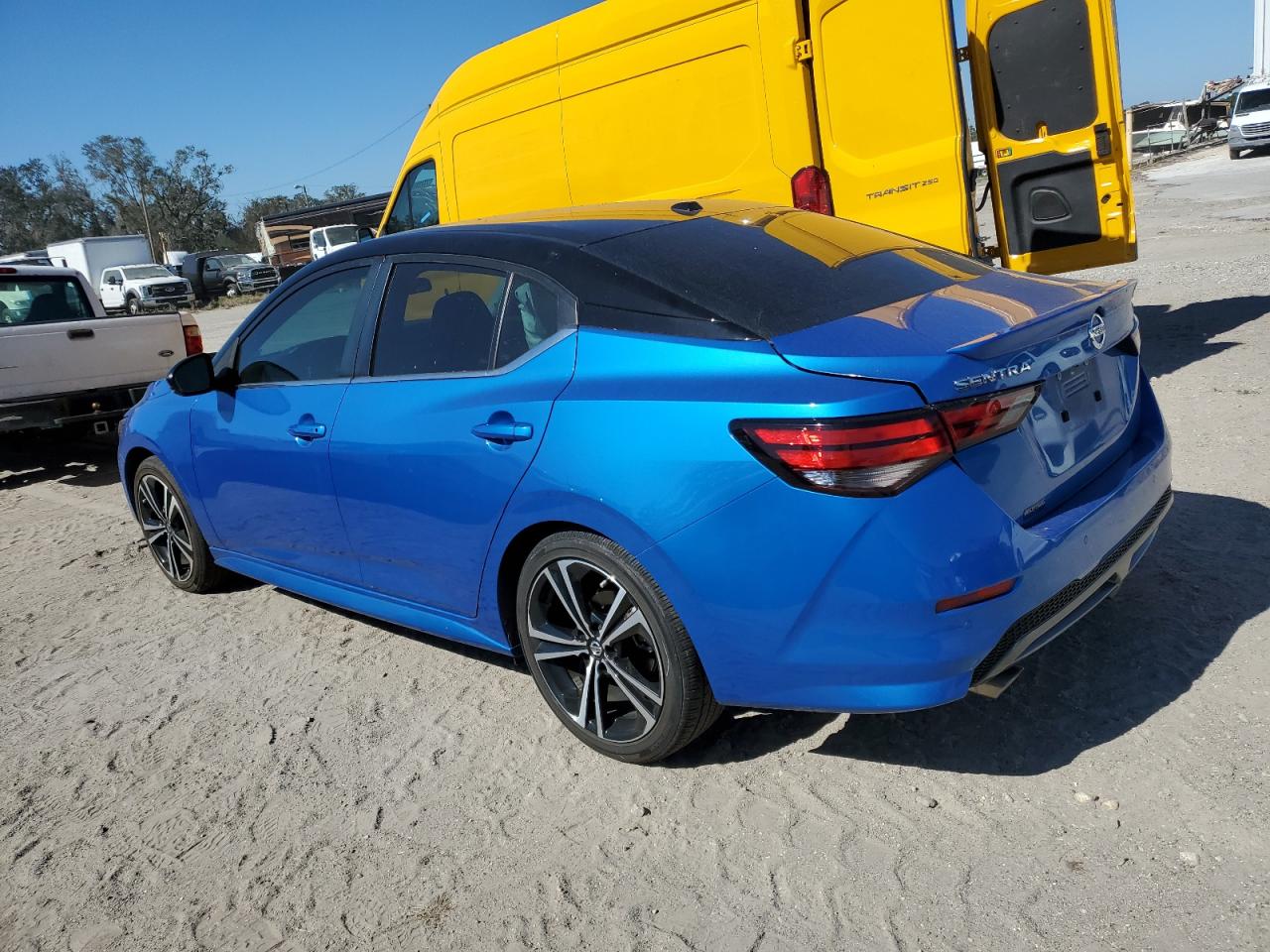 Lot #2989157933 2021 NISSAN SENTRA SR