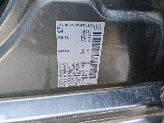 2024 NISSAN ALTIMA SV - 1N4BL4DV2RN383099