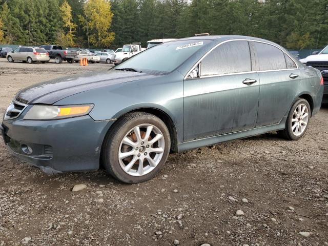 ACURA TSX 2006 teal  gas JH4CL96916C033822 photo #1