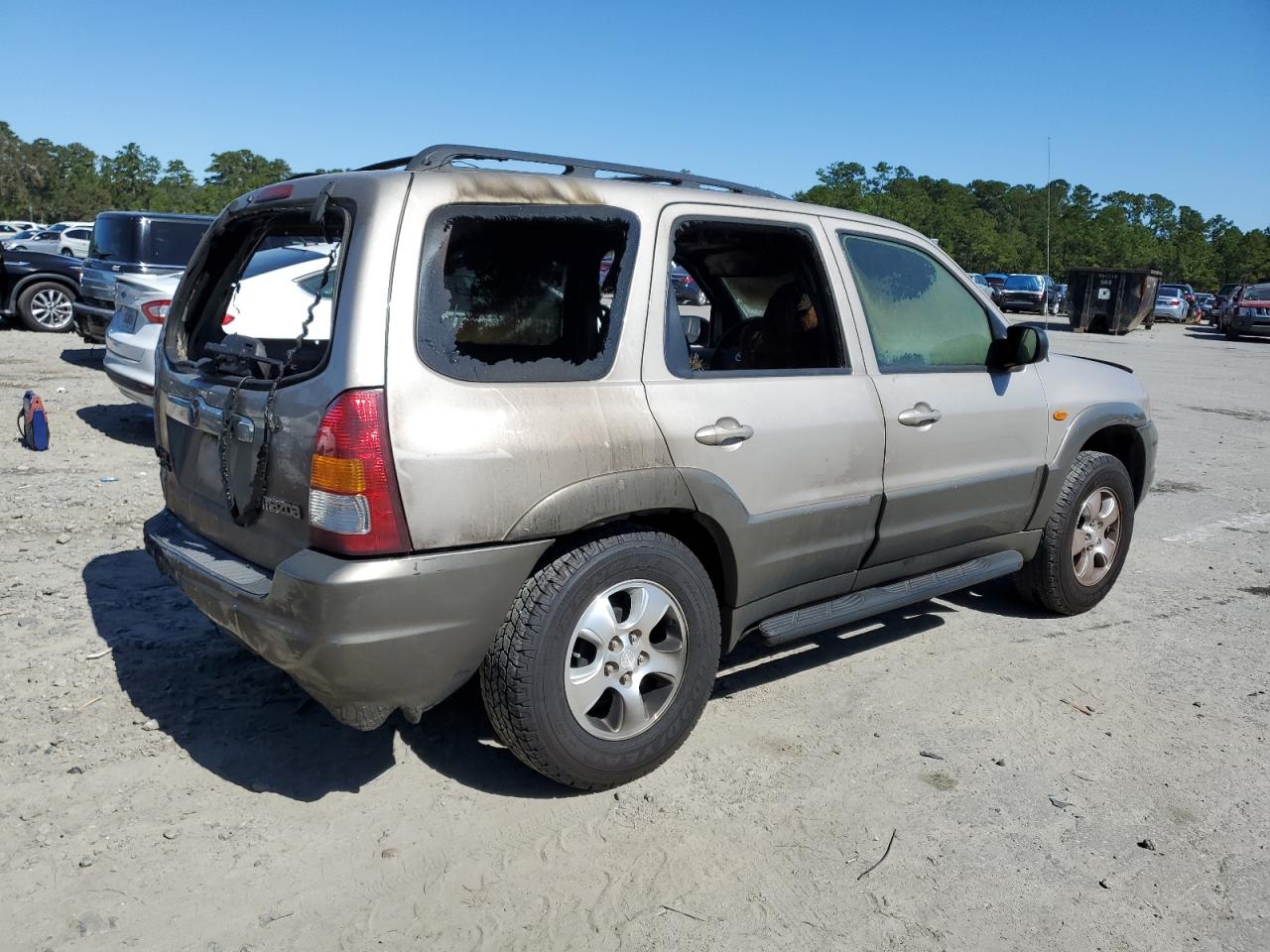 Lot #2921553770 2001 MAZDA TRIBUTE LX