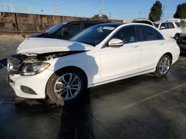 MERCEDES-BENZ C 300 2016 white sedan 4d gas 55SWF4JB5GU157632 photo #1