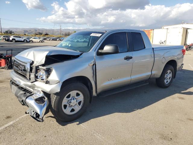 TOYOTA TUNDRA DOU 2011 silver  gas 5TFRY5F17BX100796 photo #1