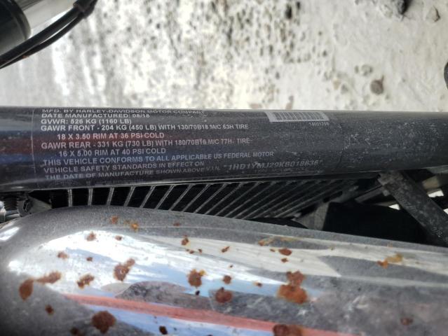 2019 HARLEY-DAVIDSON FLSB 1HD1YMJ29KB018636