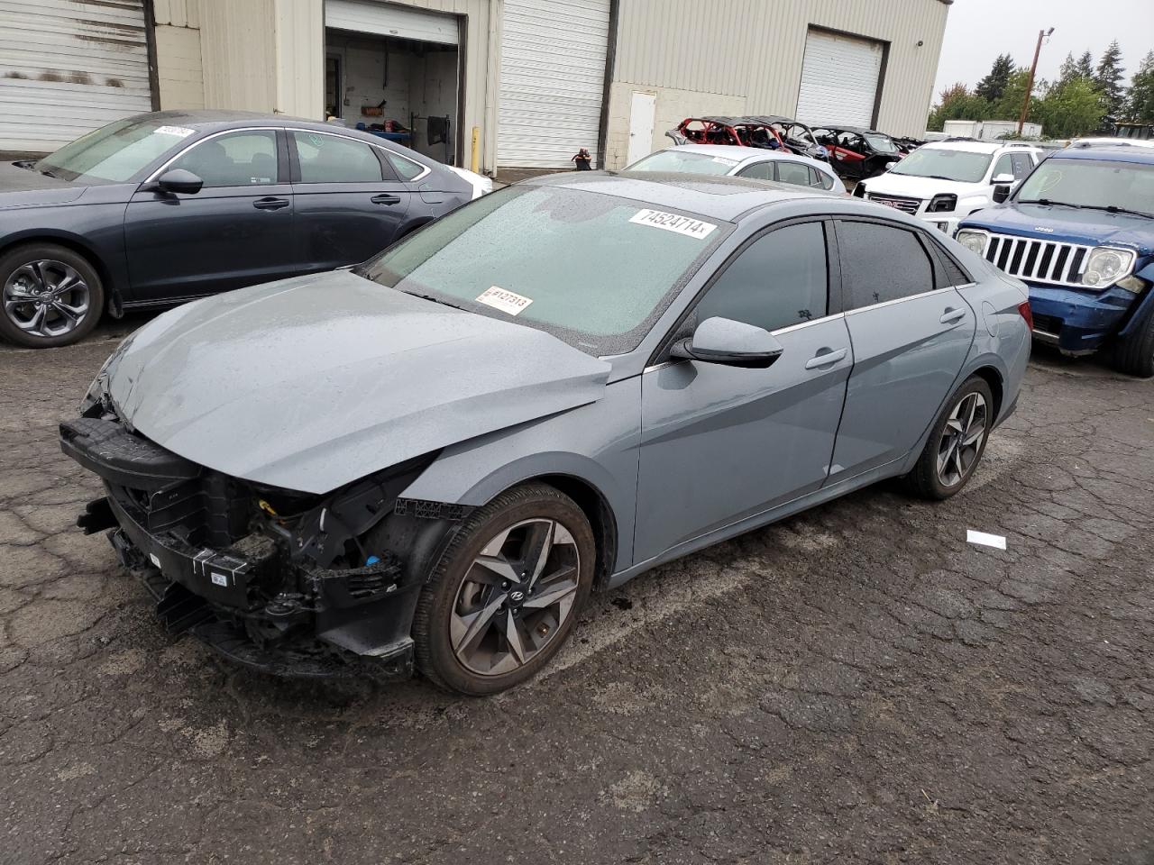 Lot #2902942743 2021 HYUNDAI ELANTRA LI