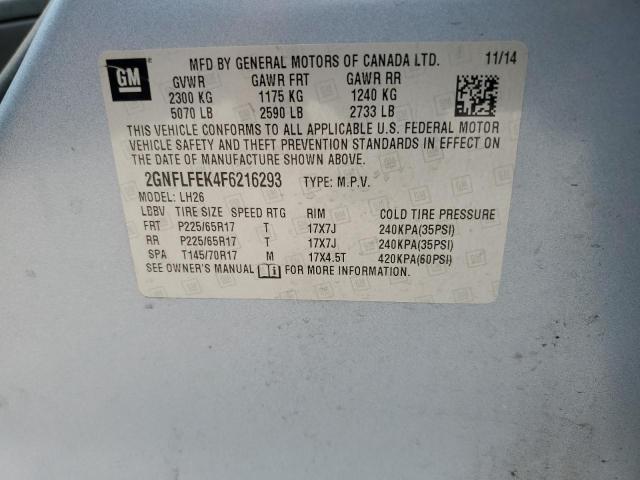 VIN 2GNFLFEK4F6216293 2015 CHEVROLET EQUINOX no.13