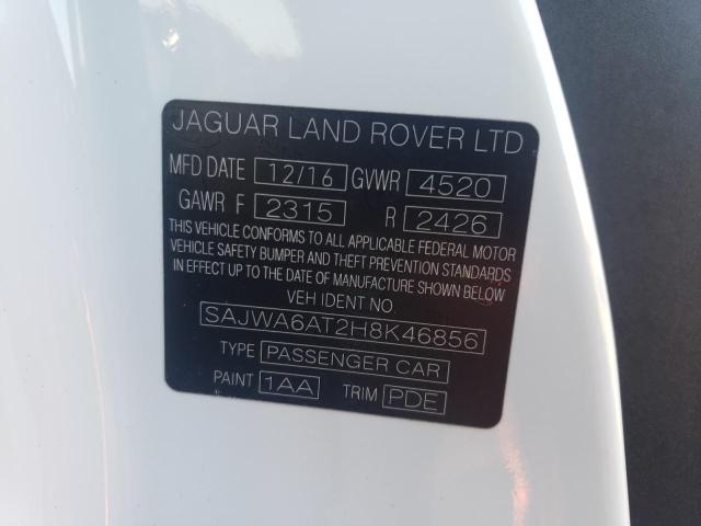 2017 JAGUAR F-TYPE SAJWA6AT2H8K46856