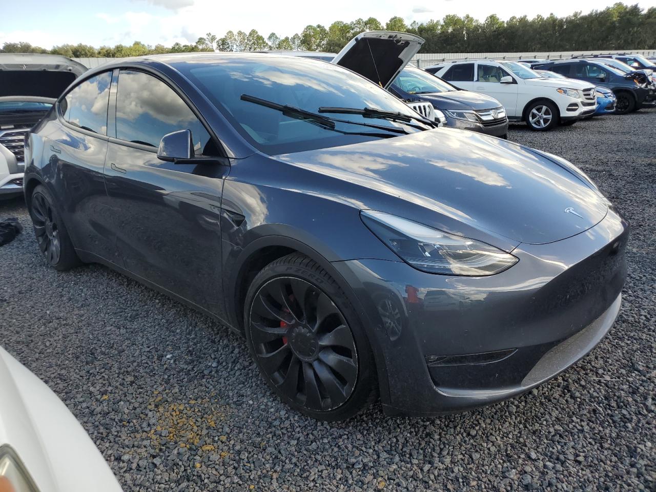 Lot #2986712266 2022 TESLA MODEL Y