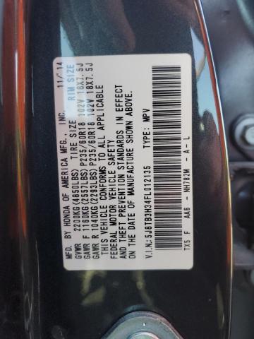 2015 ACURA RDX - 5J8TB3H34FL012135
