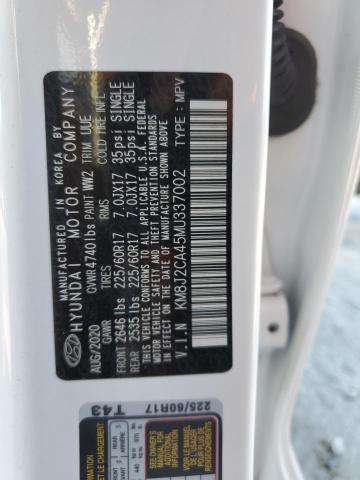2021 HYUNDAI TUCSON SE - KM8J2CA45MU337002
