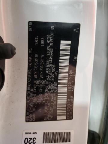 2020 TOYOTA SIENNA XLE - 5TDDZ3DC2LS228483
