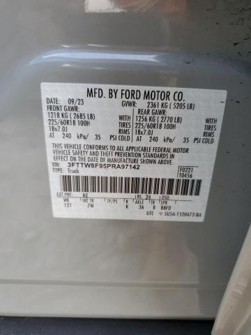 2023 FORD MAVERICK X - 3FTTW8F95PRA97142