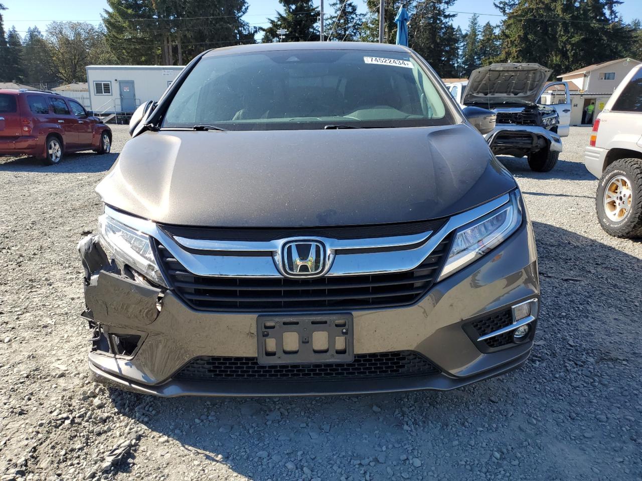 Lot #2993728153 2020 HONDA ODYSSEY TO