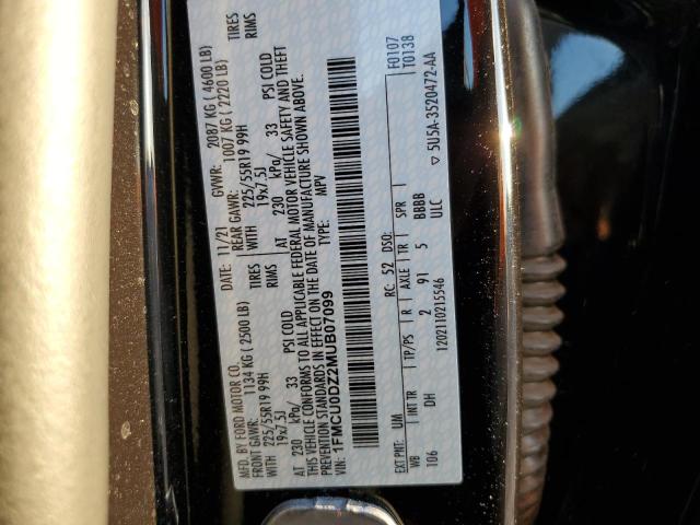 2021 FORD ESCAPE TIT - 1FMCU0DZ2MUB07099
