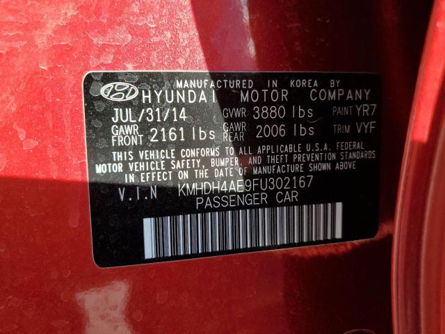 2015 HYUNDAI ELANTRA SE - KMHDH4AE9FU302167
