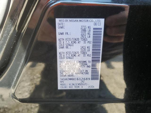 VIN 5N1AR2MM6EC612689 2014 Nissan Pathfinder, S no.13