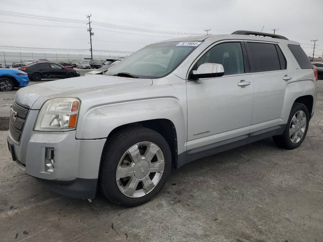 GMC TERRAIN SL 2010 silver  gas 2CTFLFEY1A6321920 photo #1