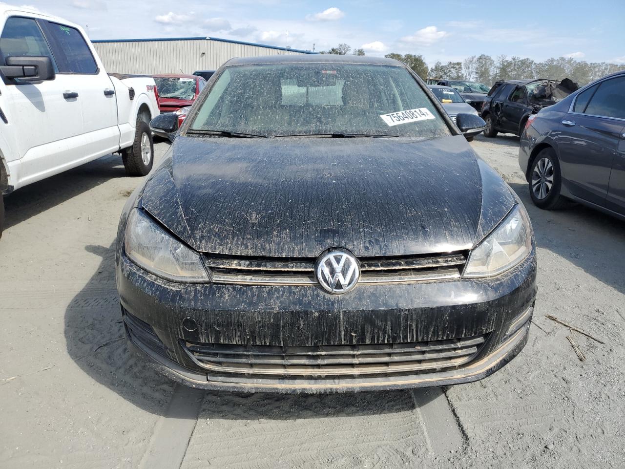 Lot #2919433394 2016 VOLKSWAGEN GOLF S