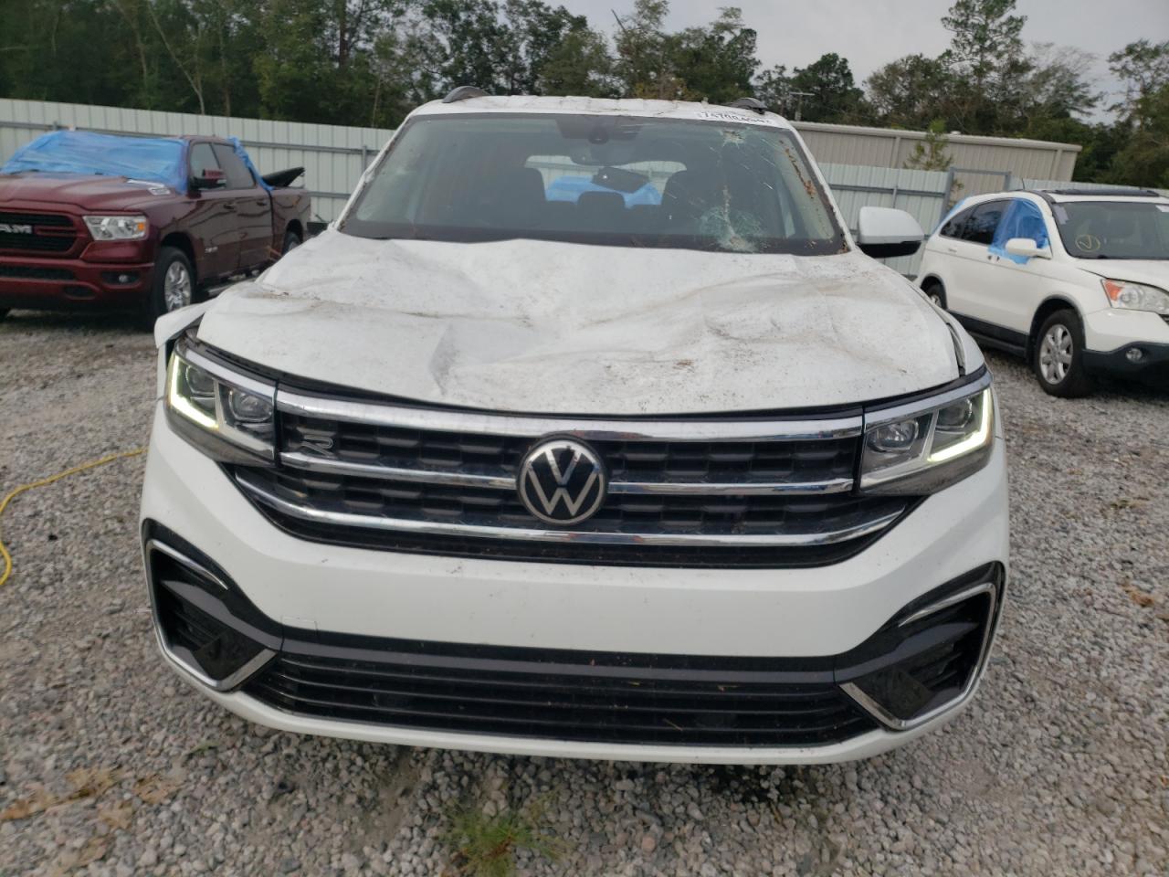 Lot #2936029508 2021 VOLKSWAGEN ATLAS SE