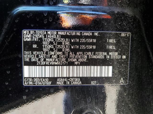 2017 TOYOTA RAV4 LIMIT - 2T3DFREV8HW663171