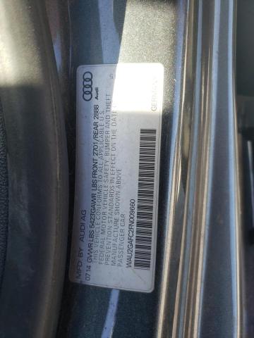 2015 AUDI A7 PRESTIG WAU2GAFC2FN009660