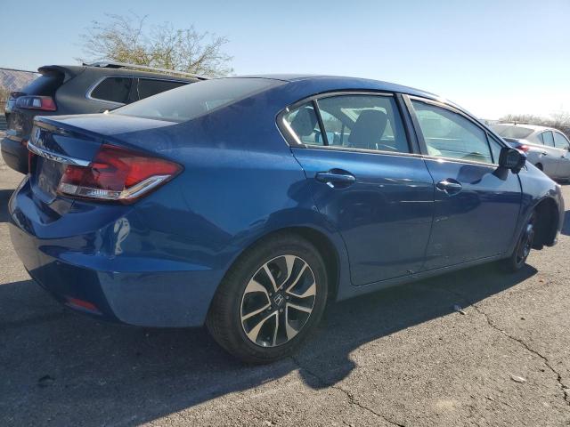 HONDA CIVIC EX 2014 blue sedan 4d gas 2HGFB2F89EH537032 photo #4