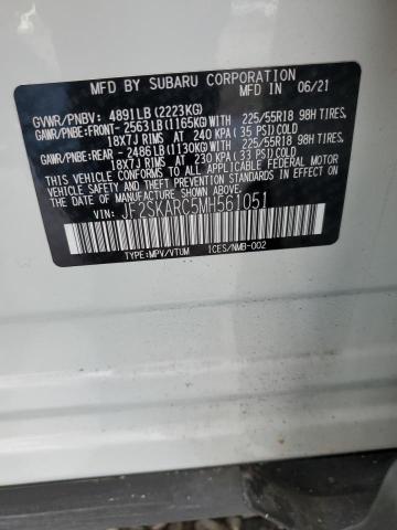 2021 SUBARU FORESTER S - JF2SKARC5MH561051