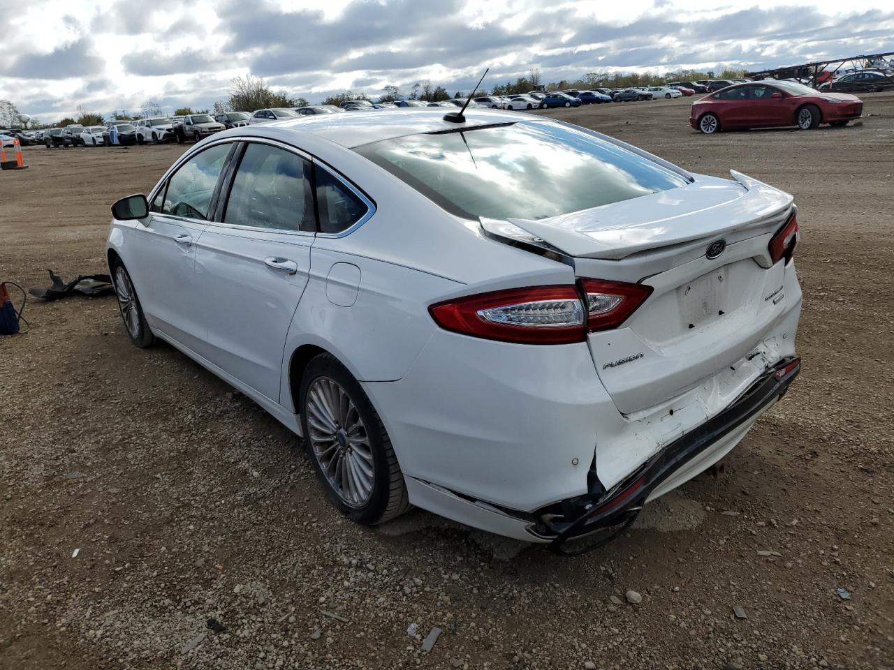 Lot #2909706341 2013 FORD FUSION TIT