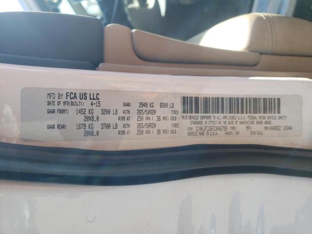 2015 JEEP GRAND CHER - 1C4RJFCG6FC846799