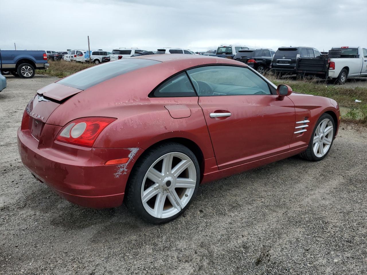 CHRYSLER CROSSFIRE 2004 red  gas 1C3AN69L24X011752 photo #4