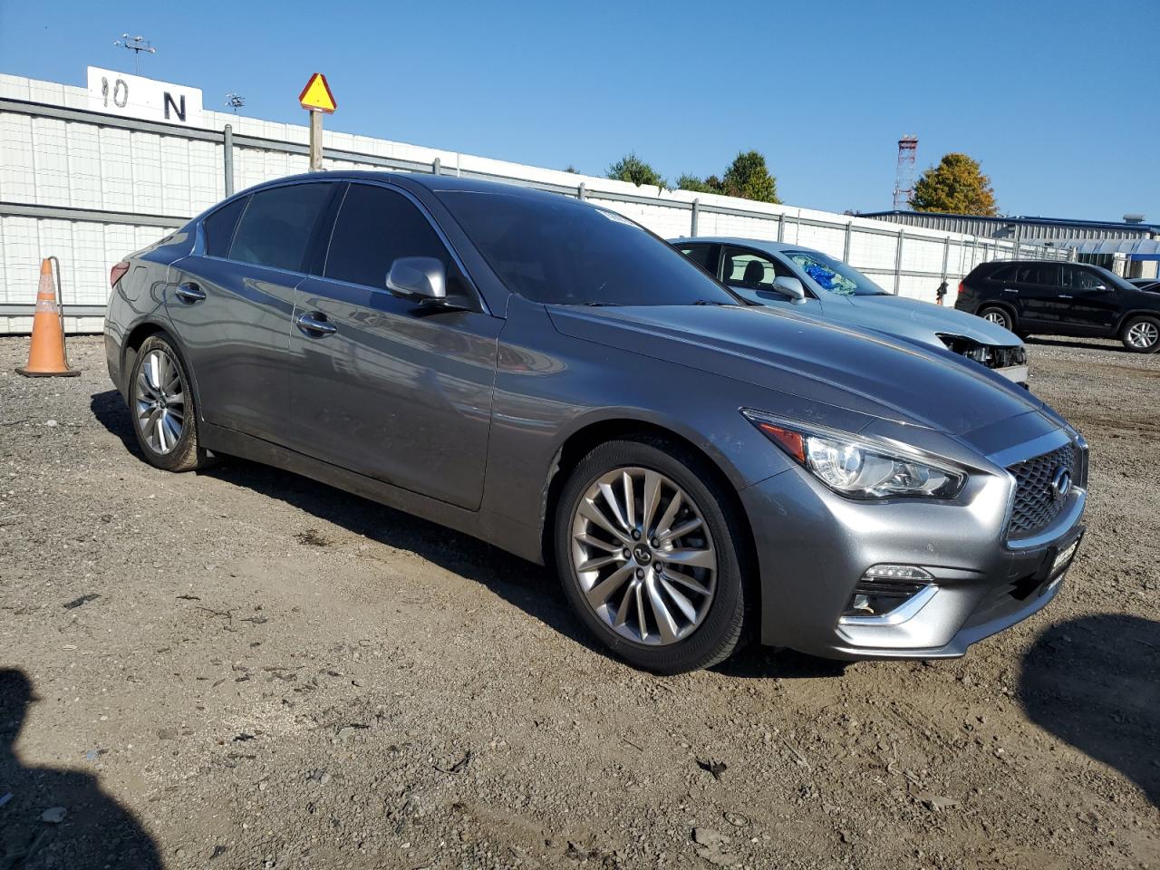 Lot #2962553857 2021 INFINITI Q50 LUXE