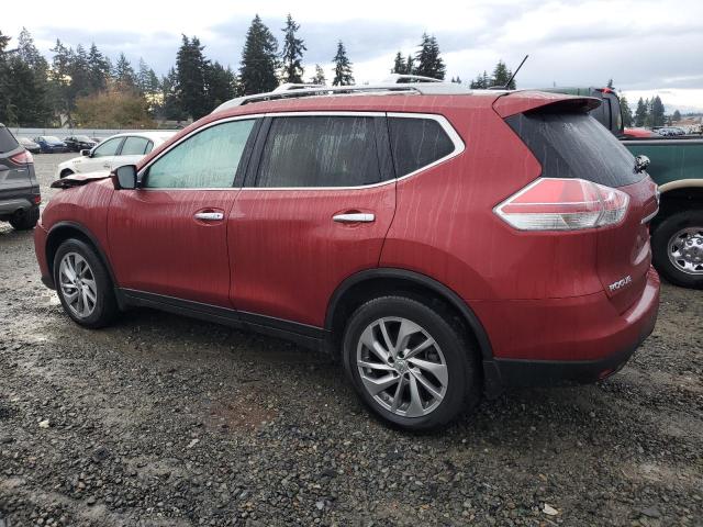 NISSAN ROGUE S 2014 red  gas 5N1AT2MV2EC862571 photo #3