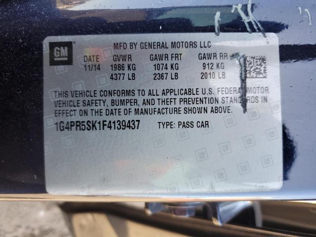 2015 BUICK VERANO CON - 1G4PR5SK1F4139437
