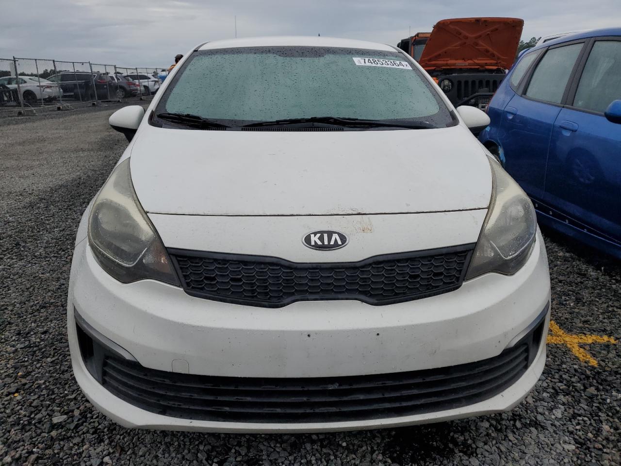 Lot #2886384404 2016 KIA RIO LX