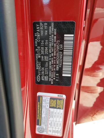 2024 HYUNDAI ELANTRA SE - KMHLM4DGXRU798573