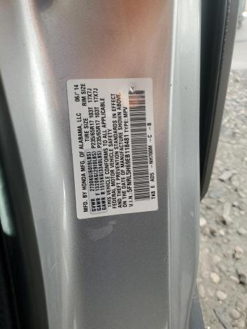 VIN 5FNRL5H69EB118481 2014 Honda Odyssey, Exl no.13