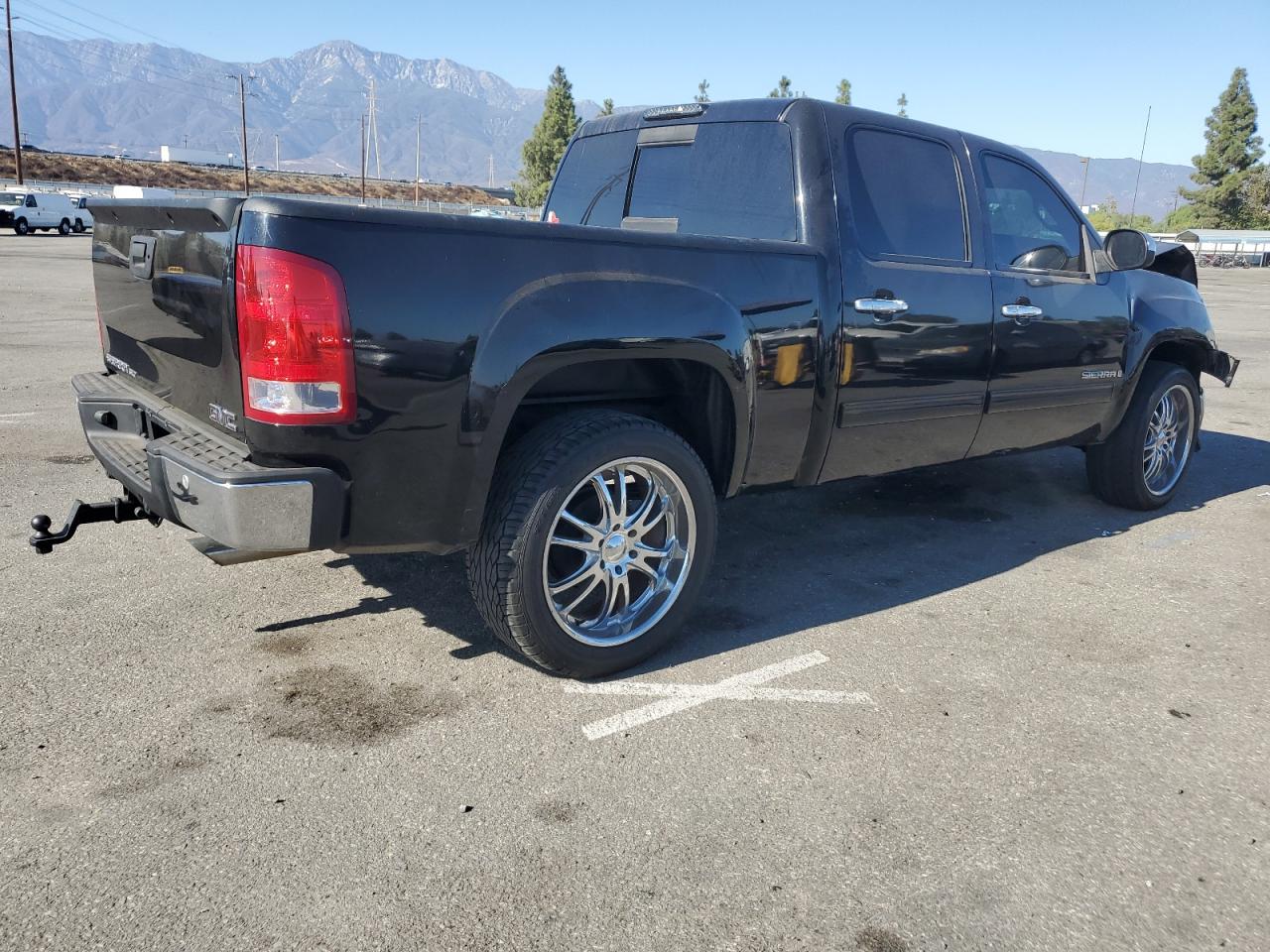 GMC NEW SIERRA 2007 black  gas 2GTEC13J071585071 photo #4