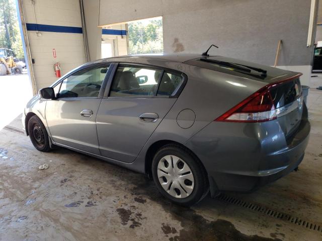 HONDA INSIGHT 2014 gray hatchbac hybrid engine JHMZE2H39ES003024 photo #3