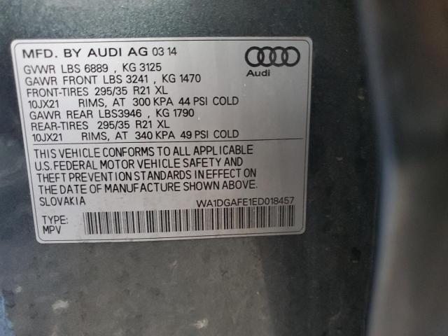 VIN WA1DGAFE1ED018457 2014 AUDI Q7 no.13