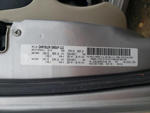 2015 CHRYSLER TOWN & COU - 2C4RC1BG9FR577106