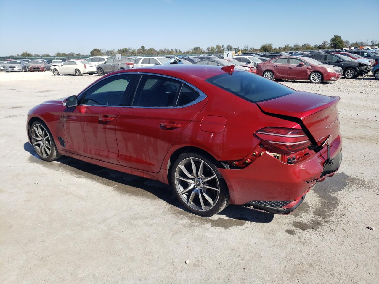 Lot #3044699224 2022 GENESIS G70 BASE