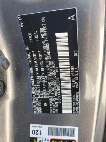 2017 TOYOTA SIENNA XLE - 5TDYZ3DC8HS853074
