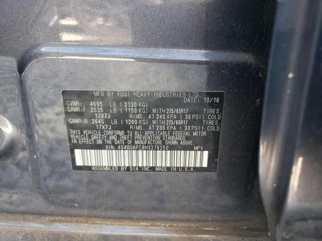 2017 SUBARU OUTBACK 2. - 4S4BSAFC8H3276250