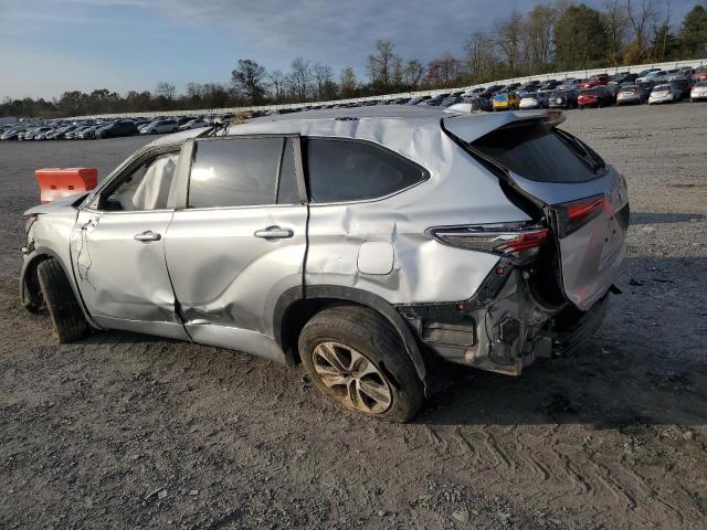 TOYOTA HIGHLANDER 2023 silver  gas 5TDKDRAHXPS014839 photo #3